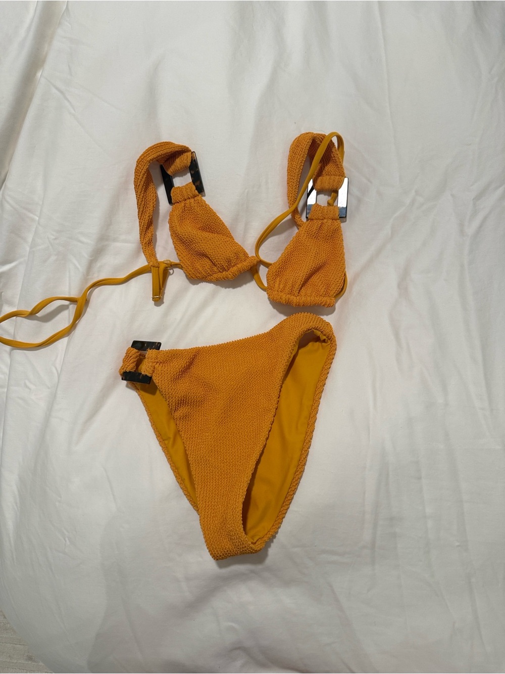 SAME Celine Bikini Set in Mustard Yellow never worn